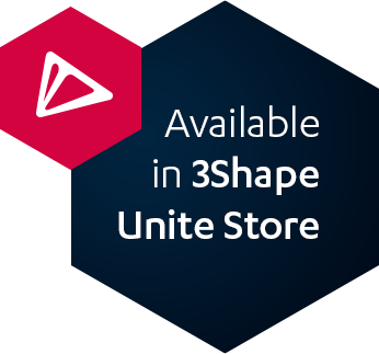 Available in 3Shape Unite Store